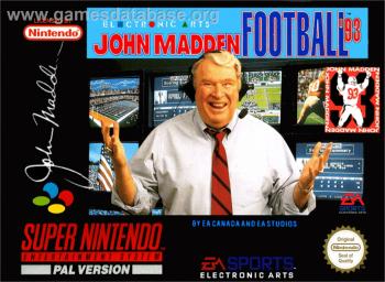 Cover John Madden Football '93 for Super Nintendo